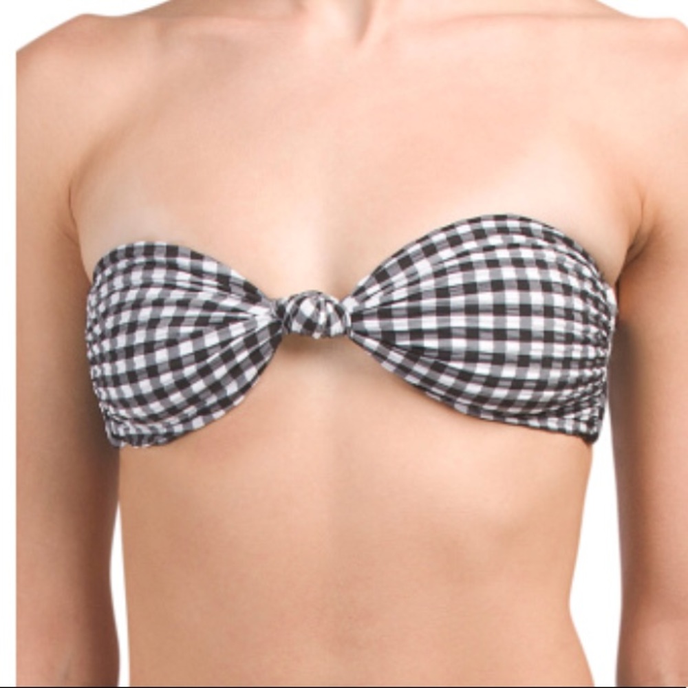 VYB knotted bandeau bikini top